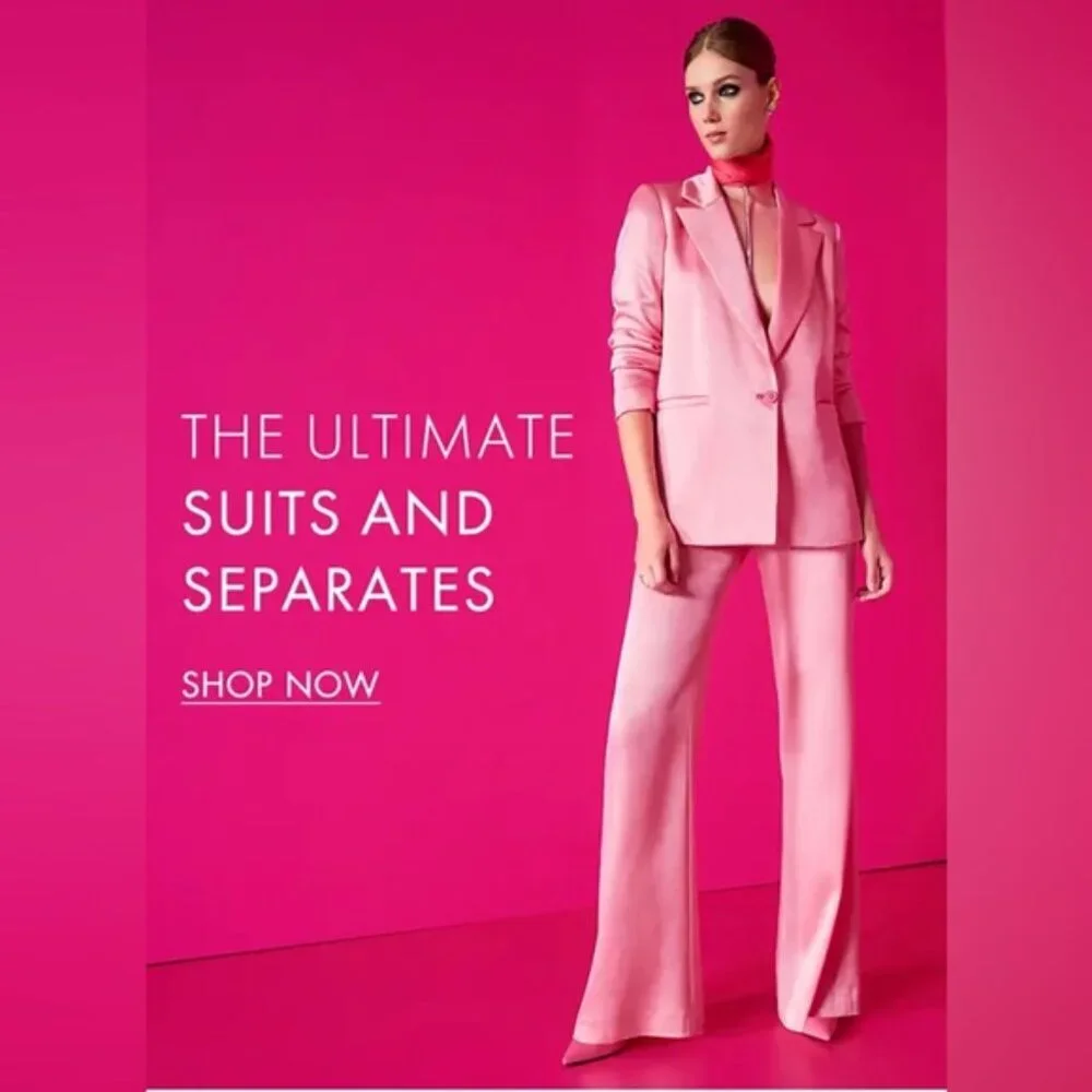 Alice + Olivia Deanna Satin-Finish Palazzo Pants - Size 4 NWT - Picture 4 of 13